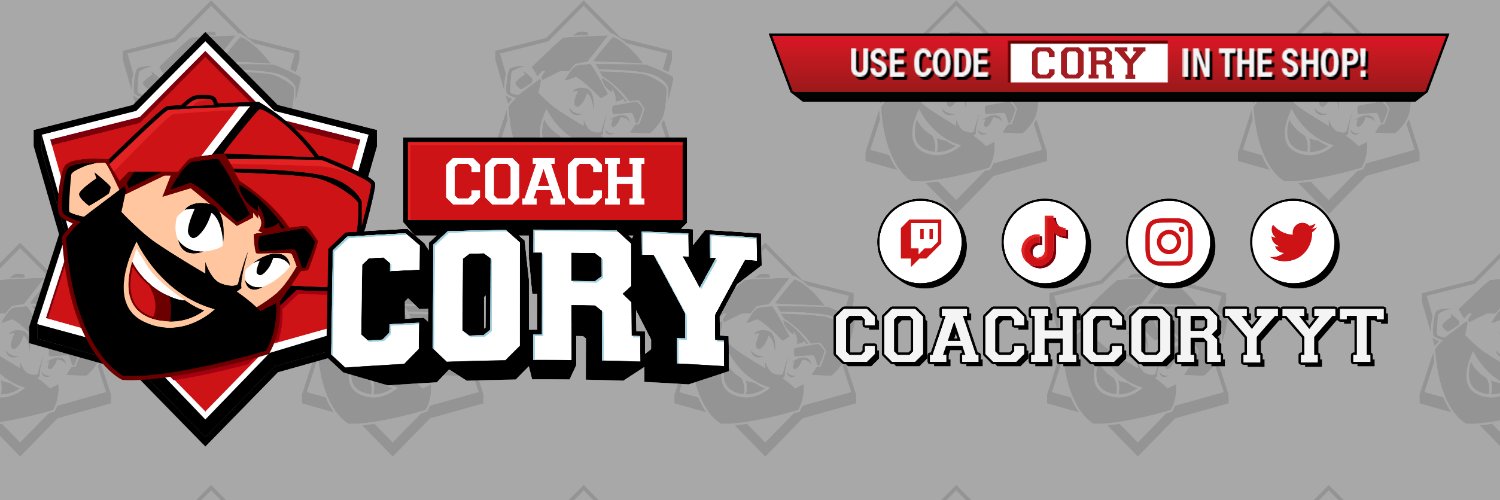 Coach Cory's banner