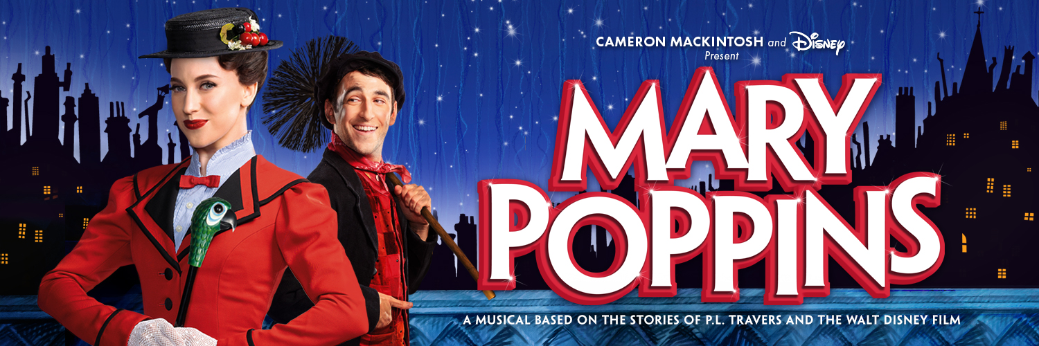 Mary Poppins Musical's banner