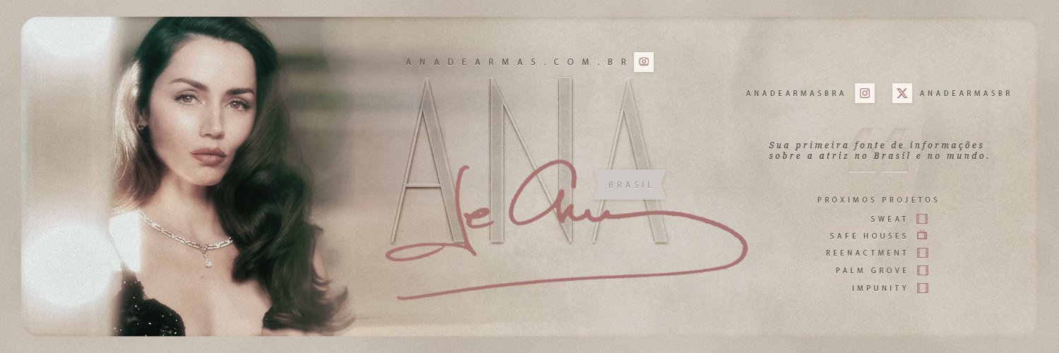 Ana de Armas Brasil's banner