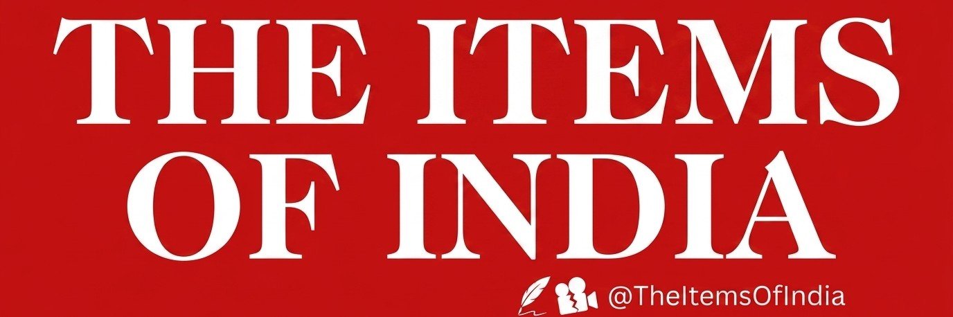 THE ITEMS OF INDIA's banner