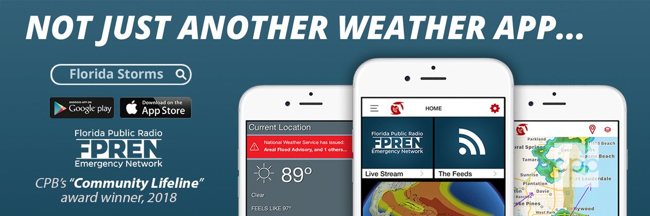 Florida Public Radio Emergency Network (FPREN)'s banner