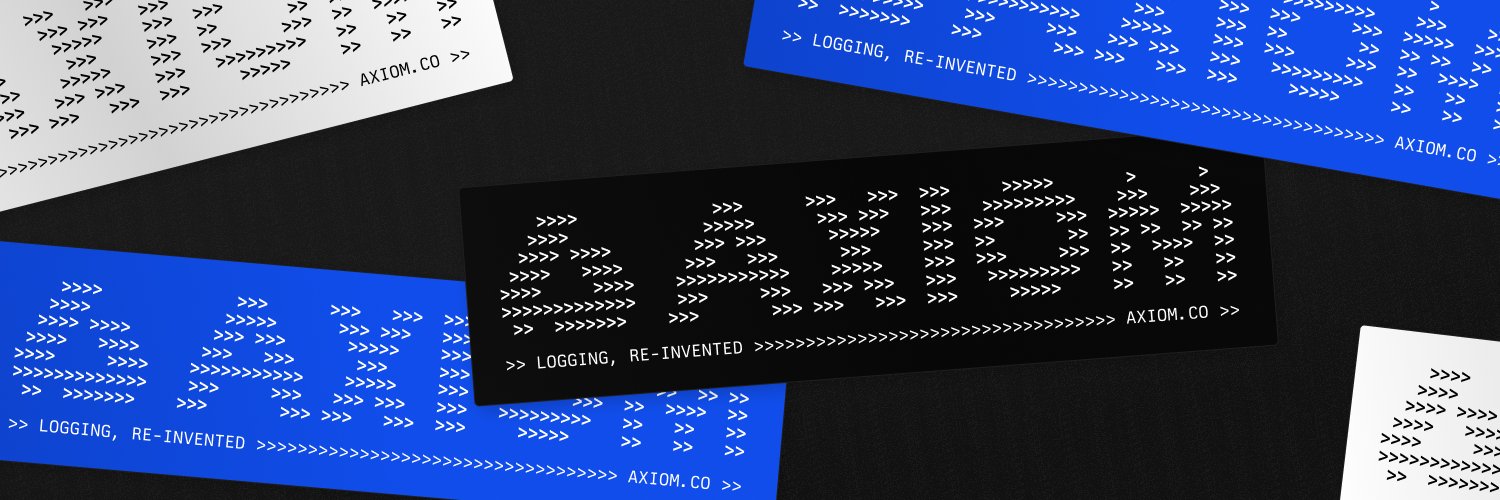 Axiom's banner