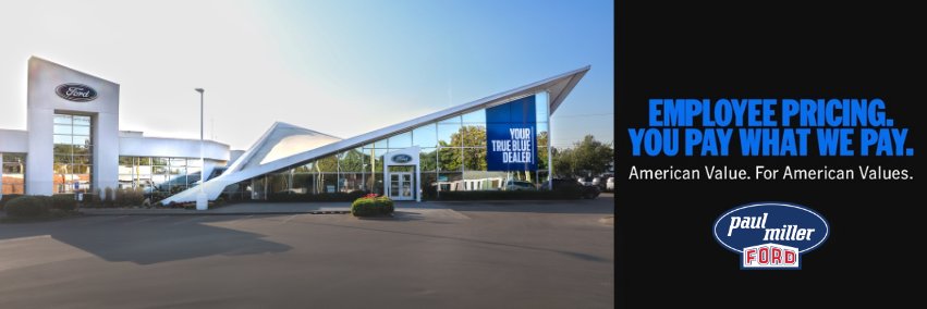 Paul Miller Ford's banner
