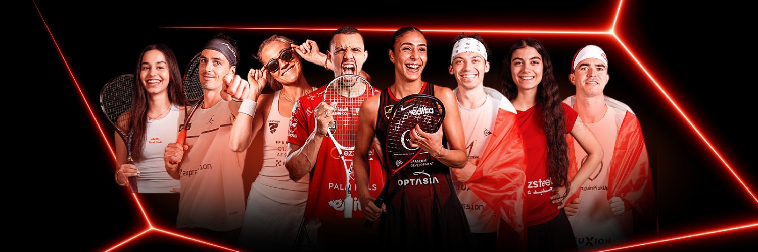 PSA Squash Tour's banner