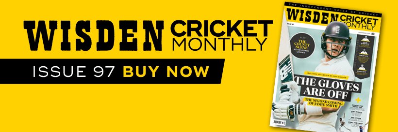 Wisden's banner