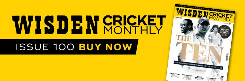 Wisden's banner