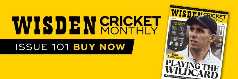Wisden's banner