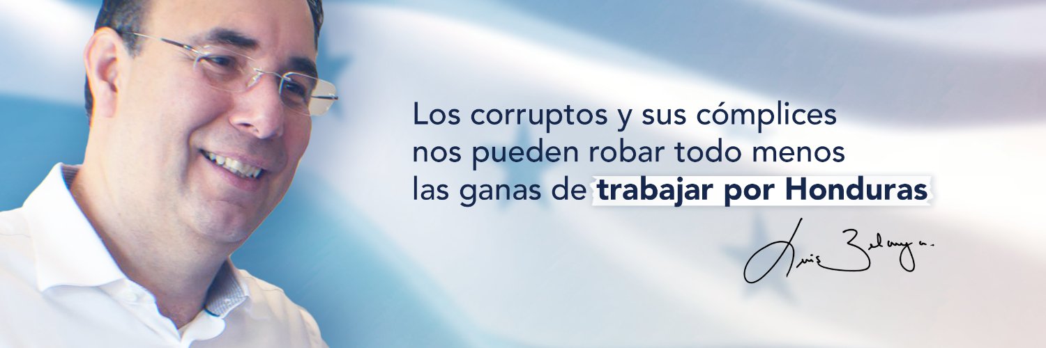 Luis Zelaya's banner