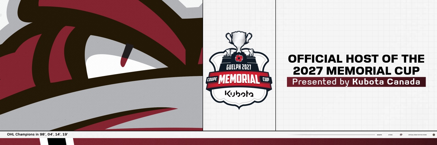 Guelph Storm's banner
