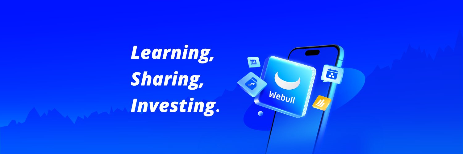Webull's banner