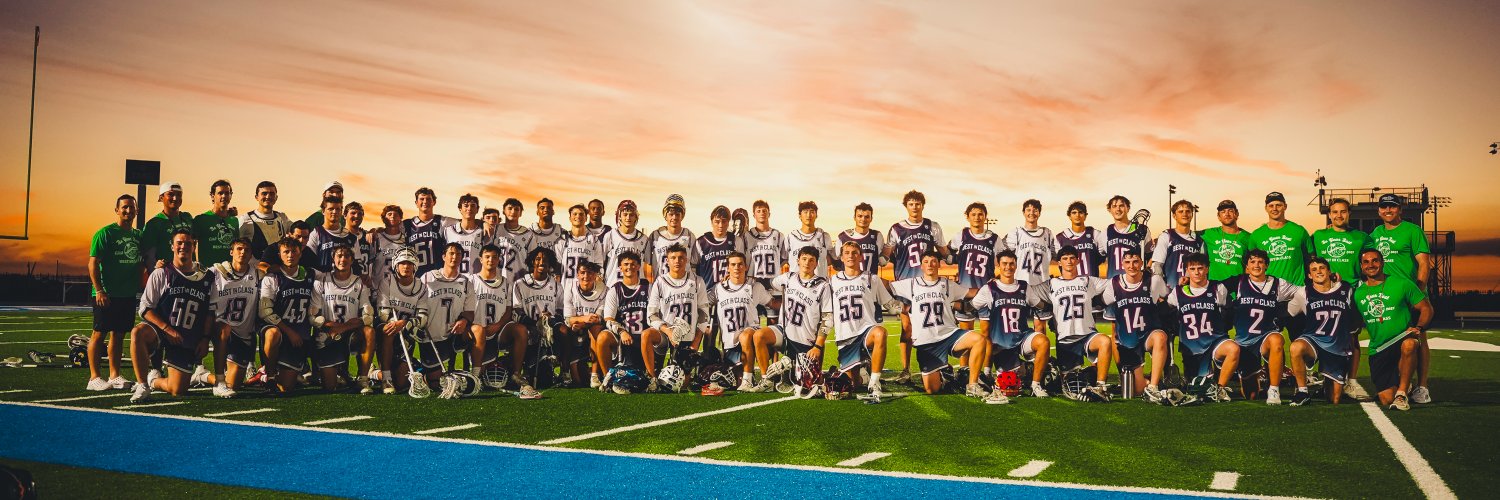 First Class Lacrosse's banner