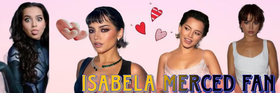 Isabela Merced Fan's banner