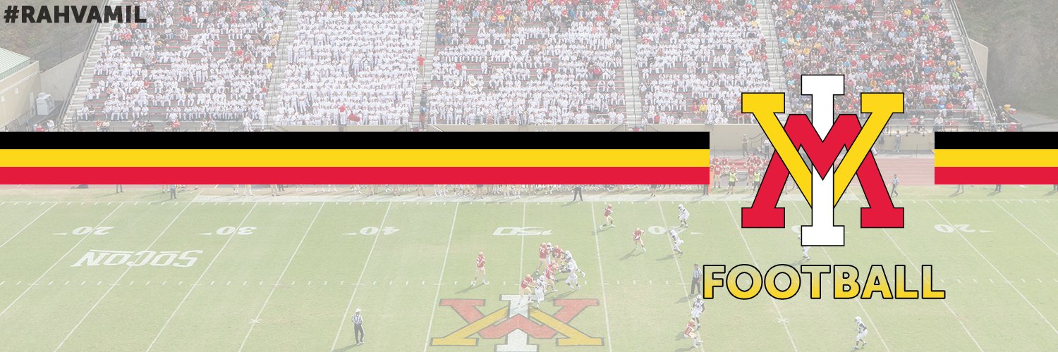 VMI Football's banner