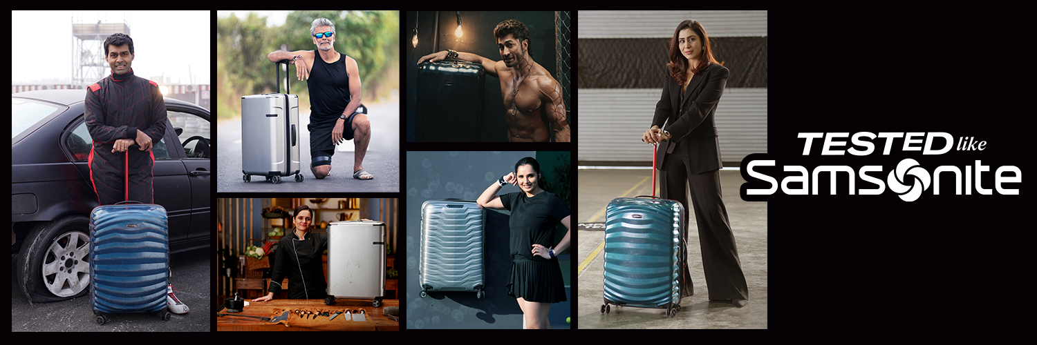 Samsonite India's banner