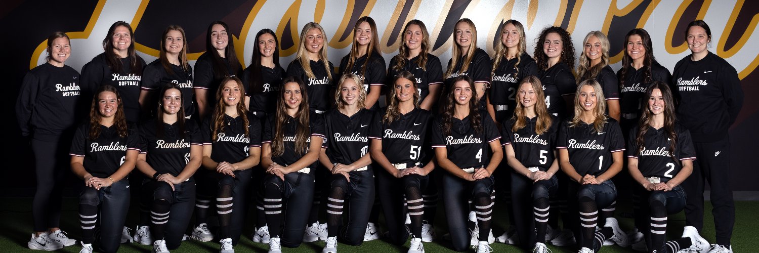 Loyola Softball's banner