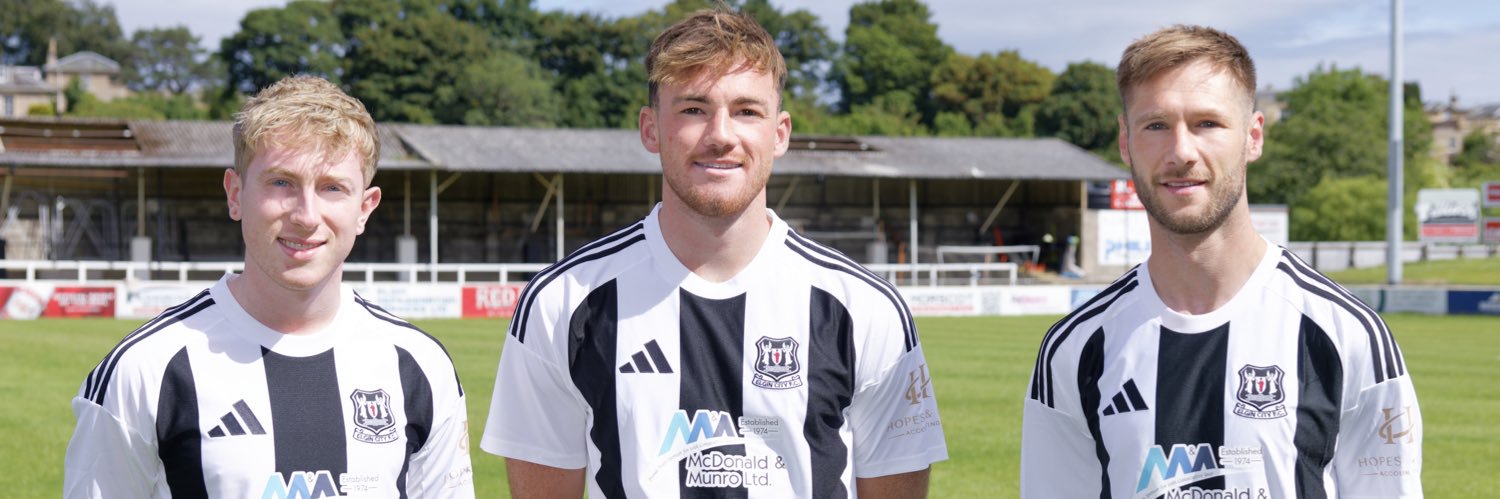 Elgin City F.C.'s banner