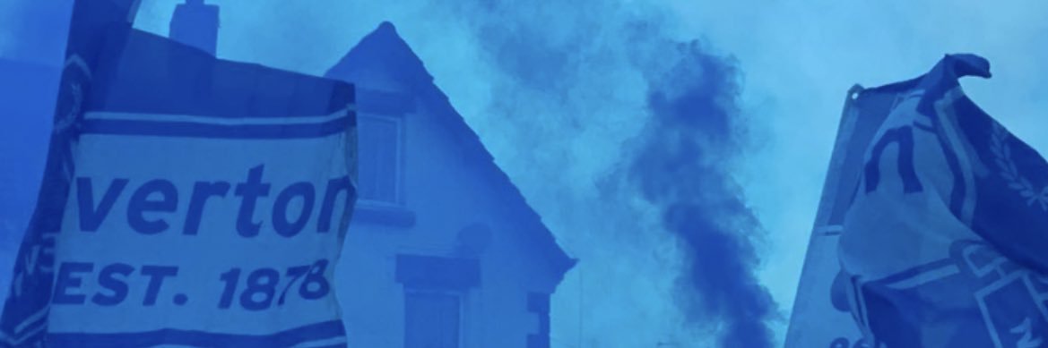 All Everton's banner
