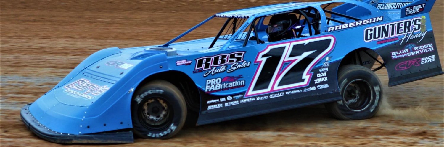 Logan Roberson Racing's banner
