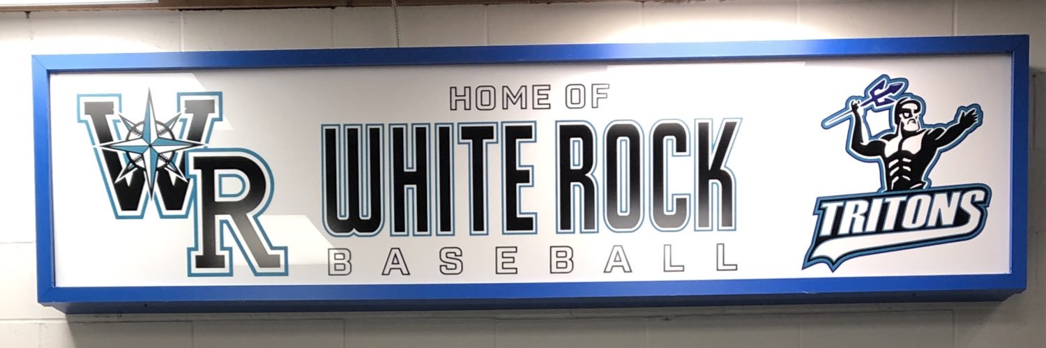 White Rock Tritons Baseball's banner