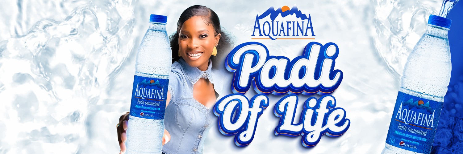 Aquafina Nigeria's banner