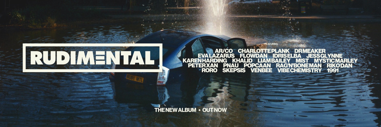 Rudimental's banner