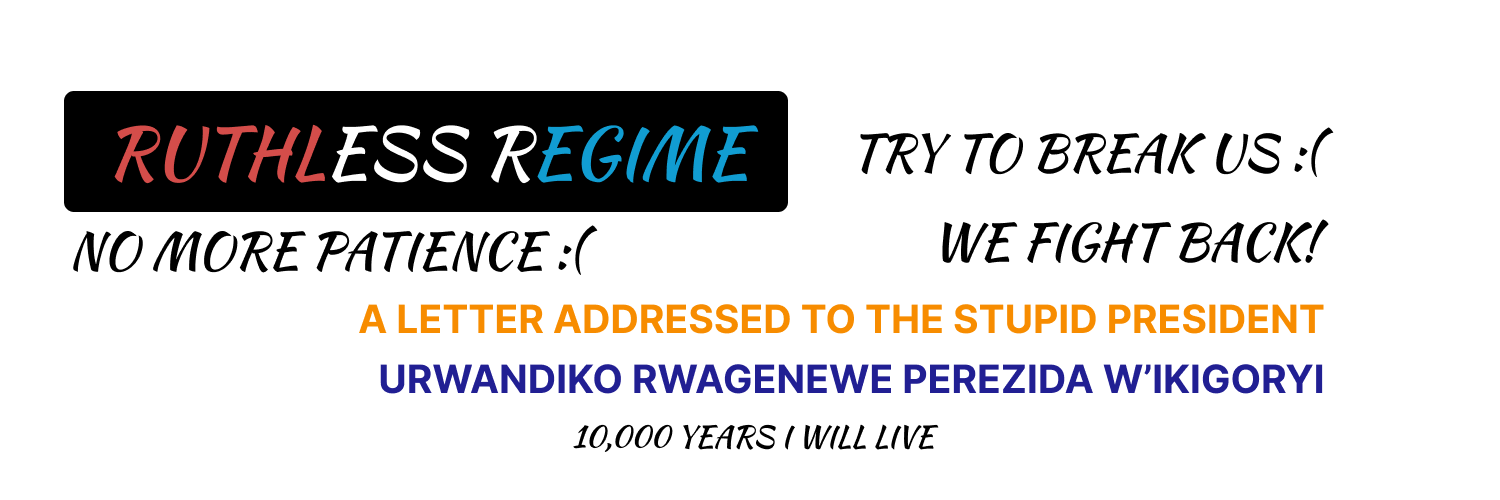 Niyongabo Eric Bukuru's banner