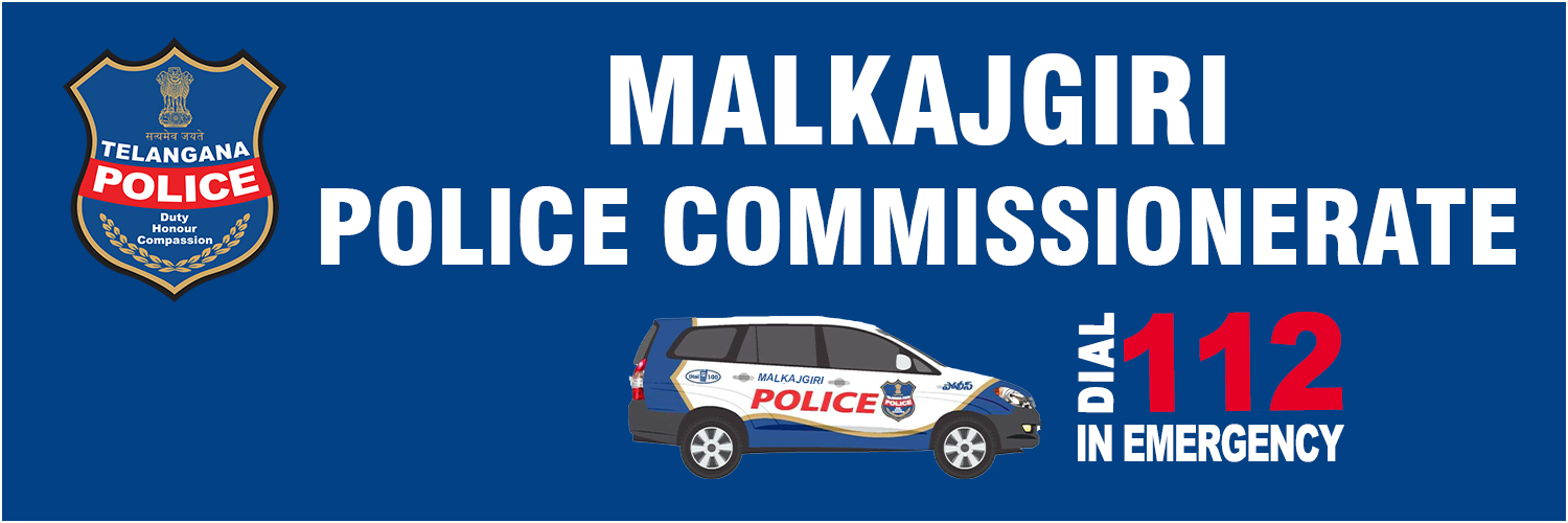 Traffic Malkajgiri Police's banner