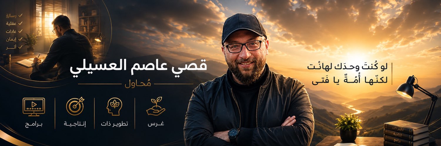 قصي عاصم العسيلي's banner
