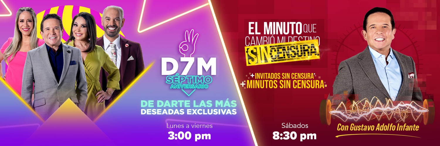 GUSTAVO ADOLFO INFANTE TV's banner