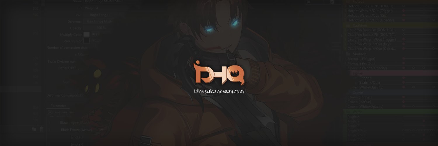 Idhosukahewan l Live2D's banner