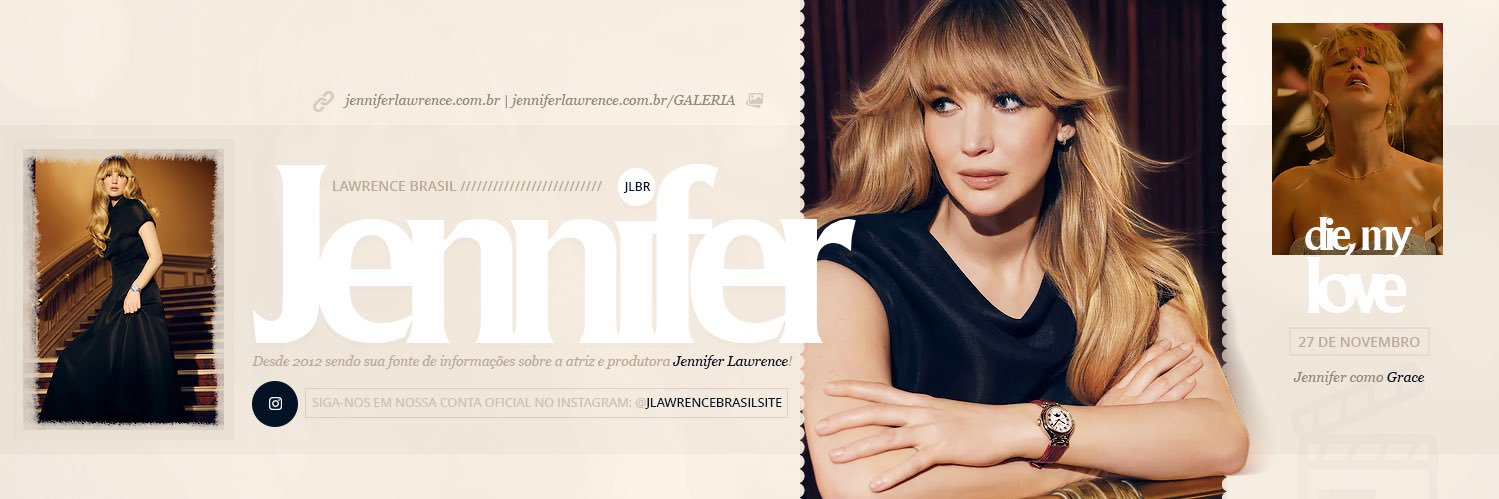 Jennifer Lawrence BR | Fã Site's banner