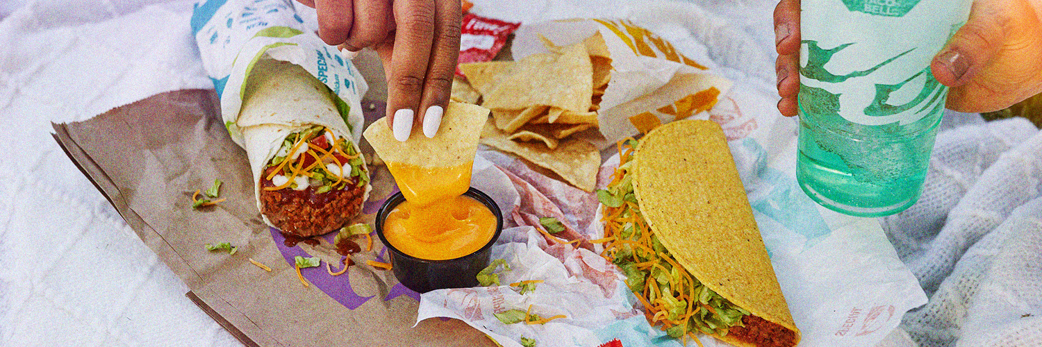 Taco Bell's banner