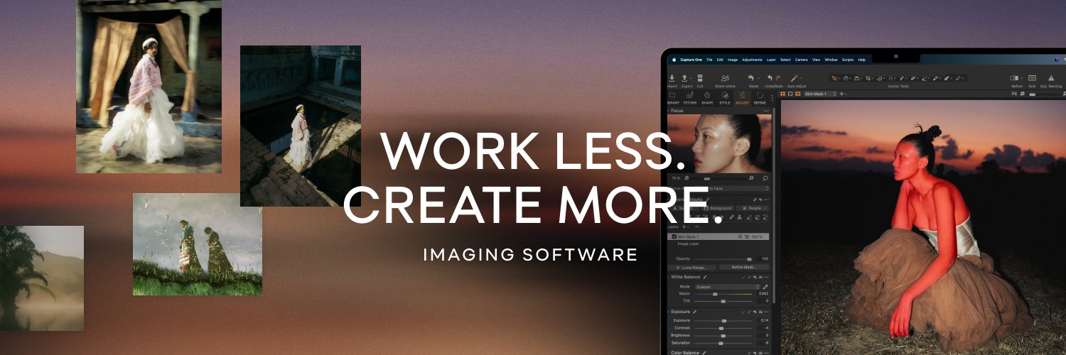 Capture One's banner