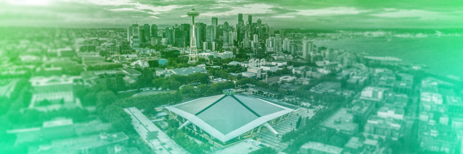 Climate Pledge Arena's banner