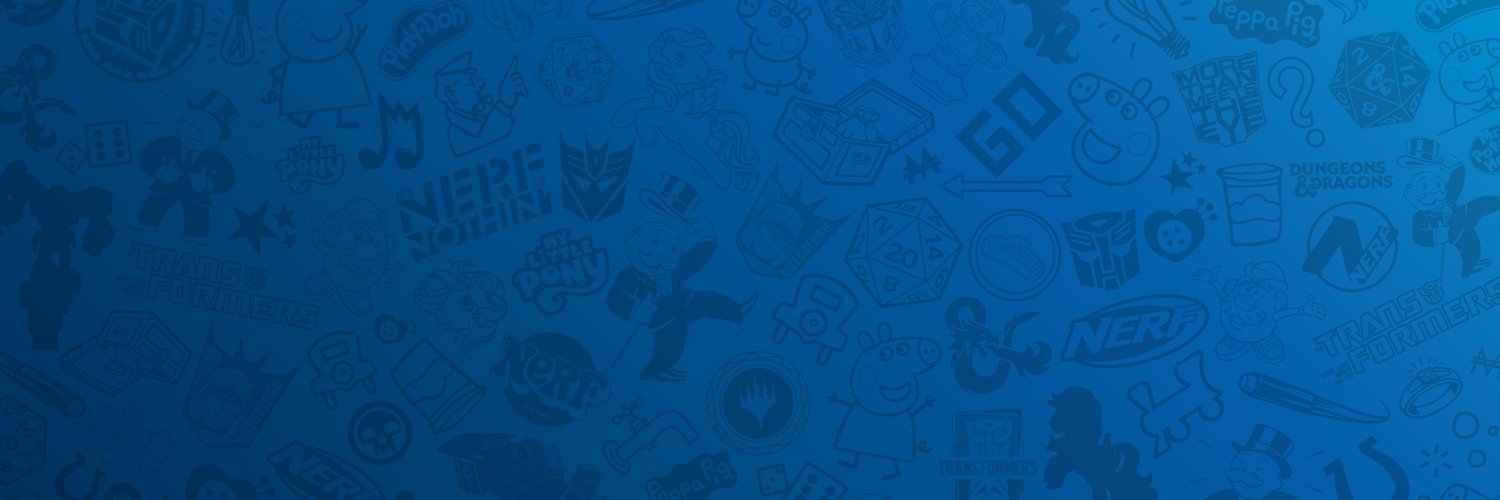 Hasbro's banner