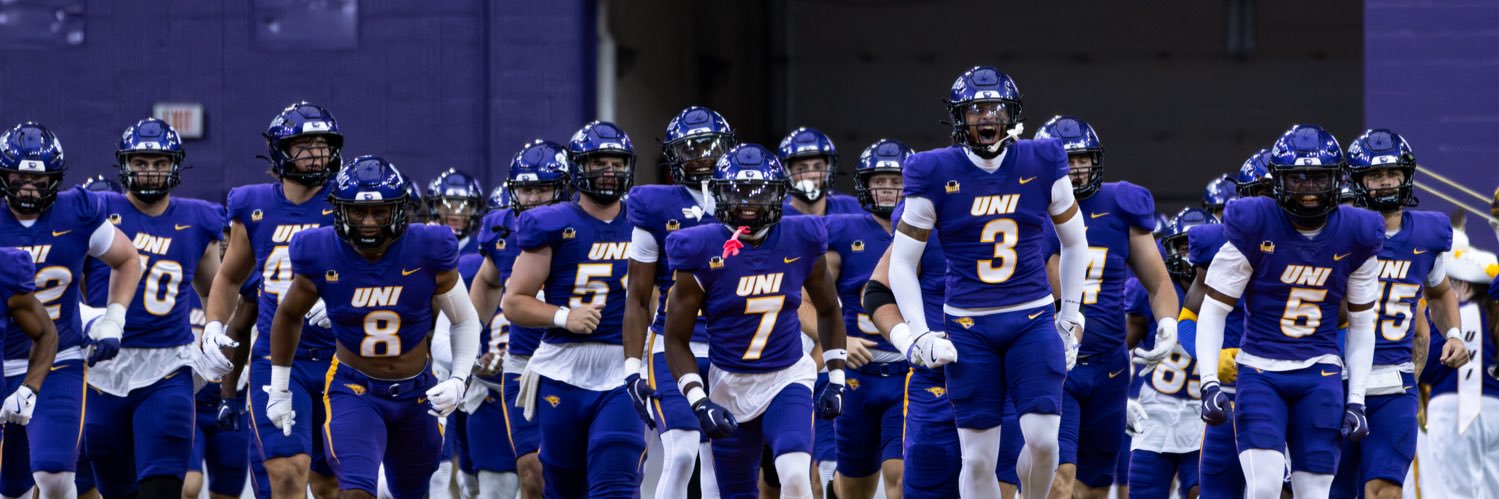 UNI Football's banner