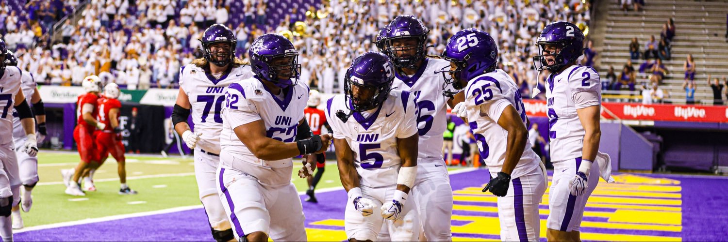 UNI Football's banner