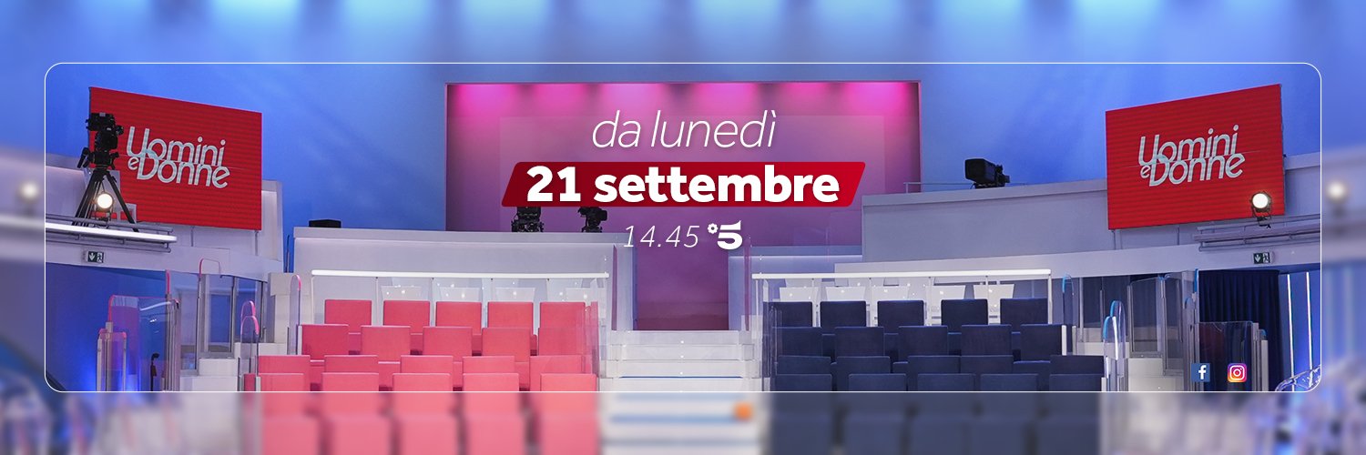 Uomini e Donne's banner
