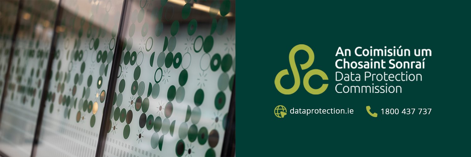 Data Protection Commission Ireland's banner