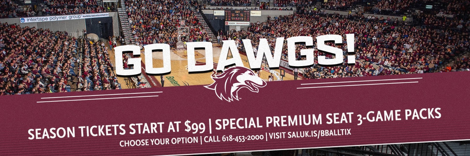 Saluki Basketball's banner