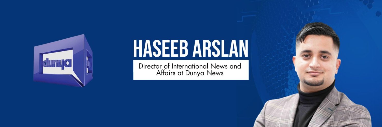 Haseeb Arslan's banner