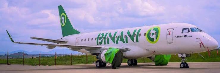Binani Air's banner