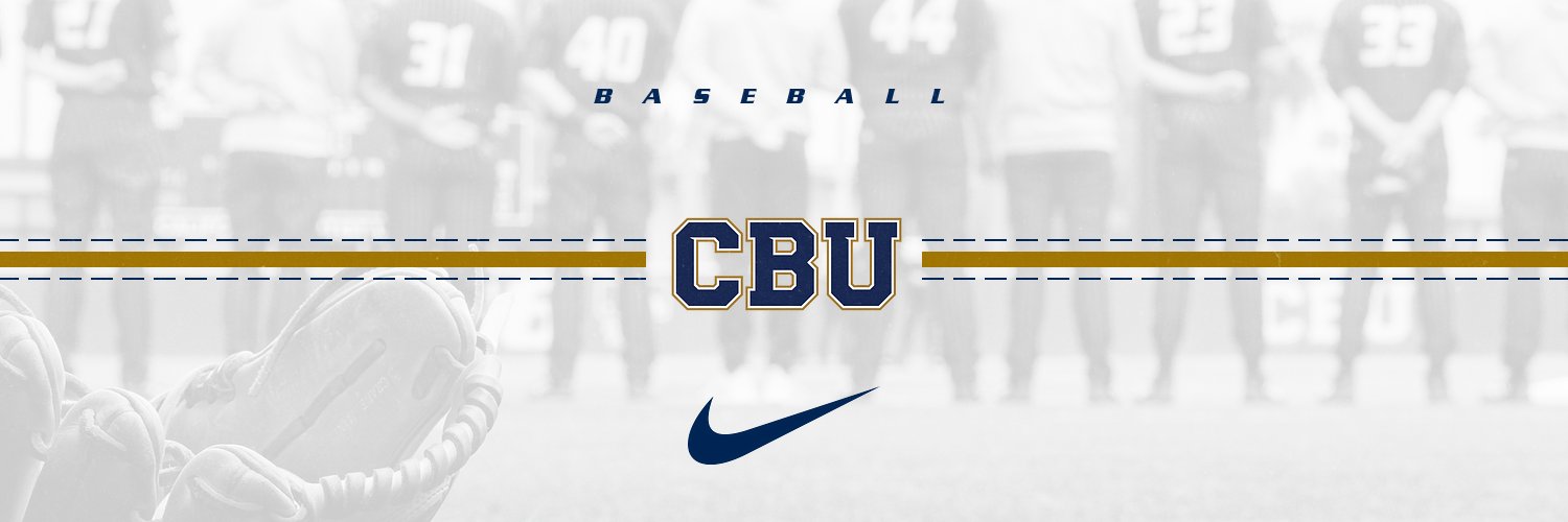 California Baptist Baseball's banner