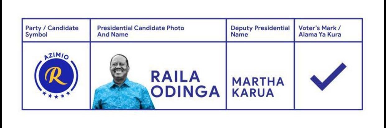 Charity Ngilu's banner