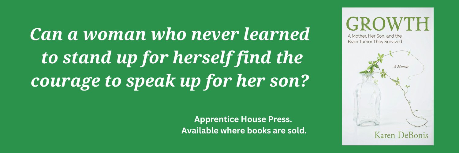 Karen DeBonis, author's banner