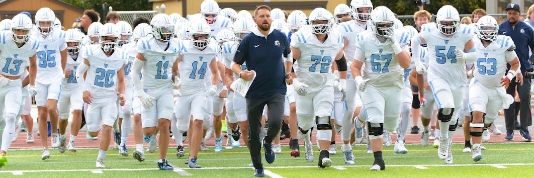 Valor Christian Football's banner