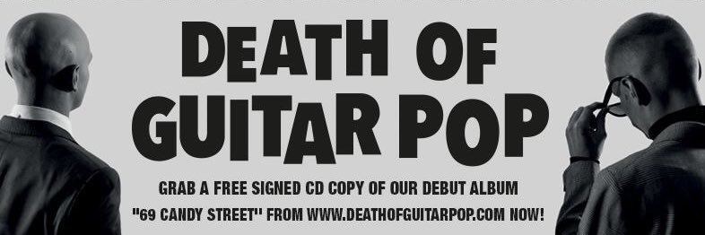 Death of Guitar Pop's banner