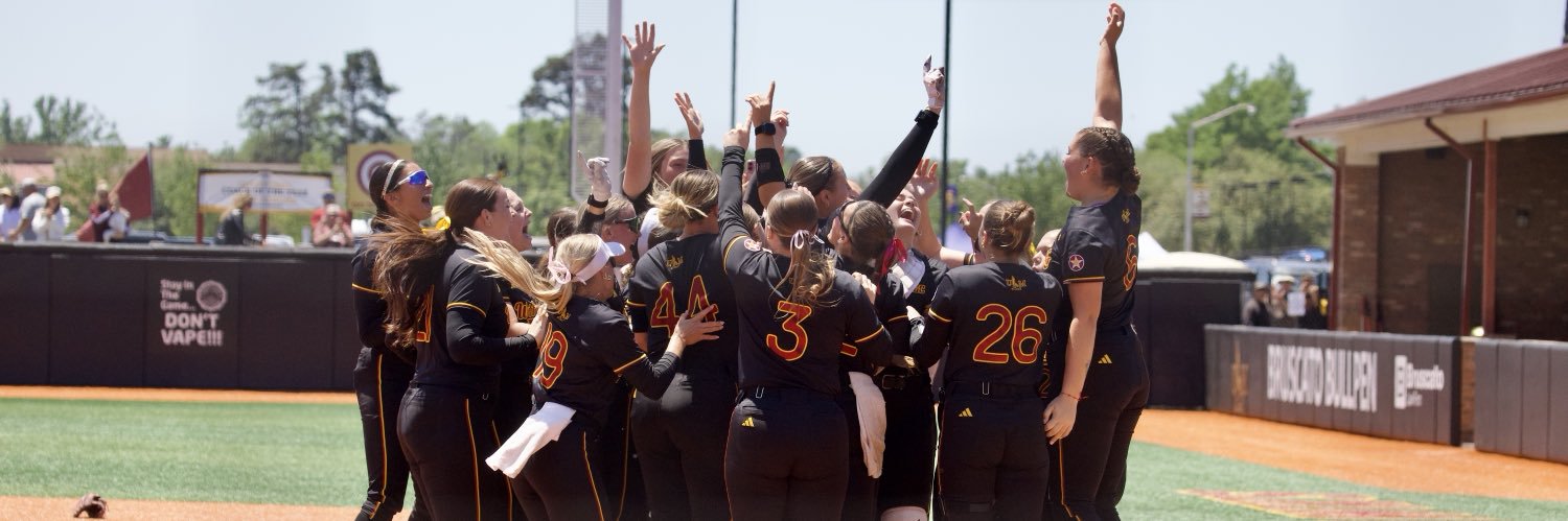ULM Softball's banner
