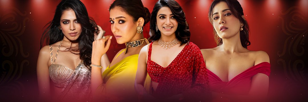 Actress home's banner