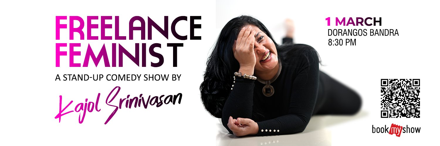 Kajol Srinivasan's banner